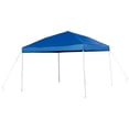 thumbnail image 1 of Flash Furniture 10' Square Outdoor Pop Up Canopy Tent with Carry Case in Blue, 1 of 8