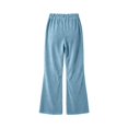 thumbnail image 7 of Trousers for Women High Rise Flared Wide Leg Slacks with Front Crease, Versatile Business Casual Pants, 7 of 7