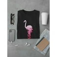 thumbnail image 3 of Flamingo & Smoke Art T-Shirt Men -Image by Shutterstock, Male 3X-Large, 3 of 4