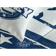 thumbnail image 4 of Ambesonne Hockey Quilted Bedspread Set 3 Pcs, Vintage Sticks Stars, Queen Size, Navy Blue White, 4 of 5