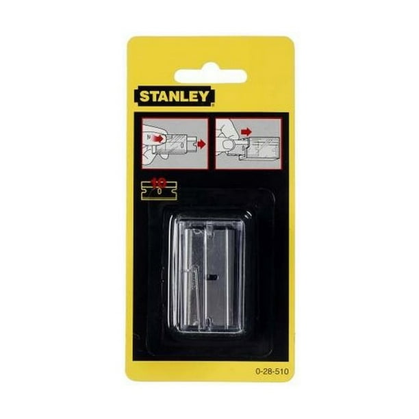 Stanley 28510 Razor Blade with Dispenser Pack of 10 (10 Pack