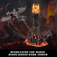 thumbnail image 5 of QDS Magic Rings Dark Tower & Fell Beast Building Set Lord Castle Architecture with Light 997 Piece Collectible 1 Pack for Adults, 5 of 6