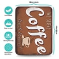 thumbnail image 5 of Dish Drying Mat, Coffee Brown Absorbent Coffee Bar Mat for Countertops, Coffee Bar Accessories for Kitchen Counter Coffee Maker Coffee Pot Dining Room Decoration 18x24in, 5 of 7