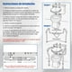 thumbnail image 5 of Agarraderas para Baño Adulto, Aumento para Baño Adulto, Pasamanos para Baño Altura Ajustable, Barras de Seguridad para Inodoro, Soporte para Baño, 5 of 7