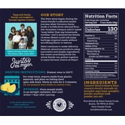 (4 pack) Siete Family Foods Grain Free Crunchy Taco Shells, 12 Count