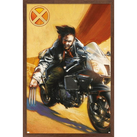Marvel Comics - Wolverine - Wolverine #74 Wall Poster, 14.725" x 22.375", Framed
