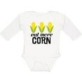 thumbnail image 3 of Inktastic Eat More Corn Boys or Girls Long Sleeve Baby Bodysuit, 3 of 5