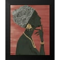 thumbnail image 2 of Adams, Emily 20x24 Black Modern Framed Museum Art Print Titled - Graceful Majesty I Chili, 2 of 5