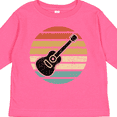 thumbnail image 4 of Inktastic Guitar Music for Guitarist Musician Boys or Girls Long Sleeve Toddler T-Shirt, 4 of 5