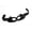 Black_1, variant on Fykuq Beauty Wearable Masked Anti Wrinkles Dark Circle Eye Care Device EMS Heated Silicone Eye Massager Mask Device