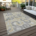 thumbnail image 6 of Addison Rugs Chantille Indoor/Outdoor Transitional Geometric Gray Washable Rectangle Rug, 5' x 7'6", 6 of 6