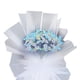 thumbnail image 5 of Ramo de tulipanes falsos, kit de bricolaje, adorno de escritorio, regalo elegante floral Azul, 5 of 9