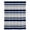 Navy Blue Gray, variant on Navy Blue Pink Striped Waterproof Fabric Shower Curtain,Gradient Horizontal Lines Waterproof Fabric Shower Curtain for Bathroom Curtains Bathtubs Hotel Shower Curtains with 12 Hooks Standard 66x72