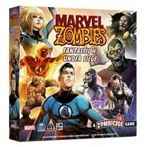 Zombicide: Marvel Zombies Fantastic 4 Under Siege Strategy Game Expansion for Ages 14 and up, from Asmodee