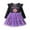 Z1-Purple, variant on shoper Girls Halloween Tutu Dress Bat Print Mesh Skirt with Bow Toddler Party Outfit for 1-8 Years Comfortable Casual Wear