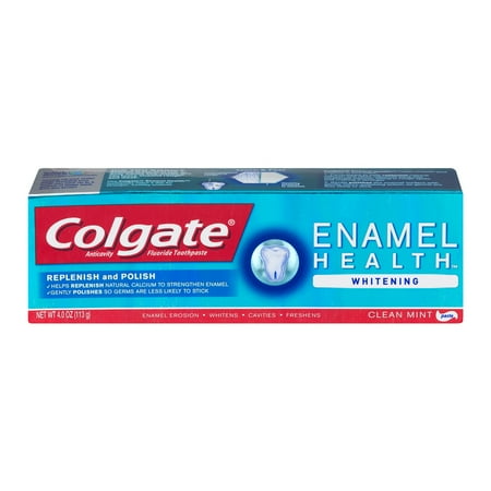 health colgate toothpaste enamel whitening anticavity fluoride mint oz clean