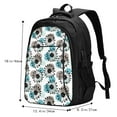thumbnail image 5 of Balery Watercolor Sunflower Print USB Charging Backpack for Men and Women - Water-Resistant, Anti-Theft Laptop Backpack with USB Port for Travel, Work, School, and College, 5 of 7