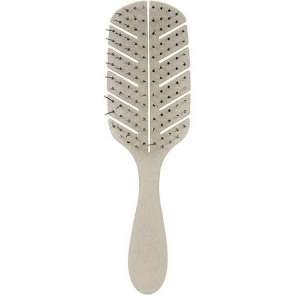 CALA Eco Straw Resin 9" Oval Detangling Hair Brush, Beige