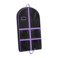 thumbnail image 3 of Bolsa para ropa de baile, funda antipolvo para vestidos de tela no tejida, protector de ropa para niños. Púrpura Negro, 3 of 8