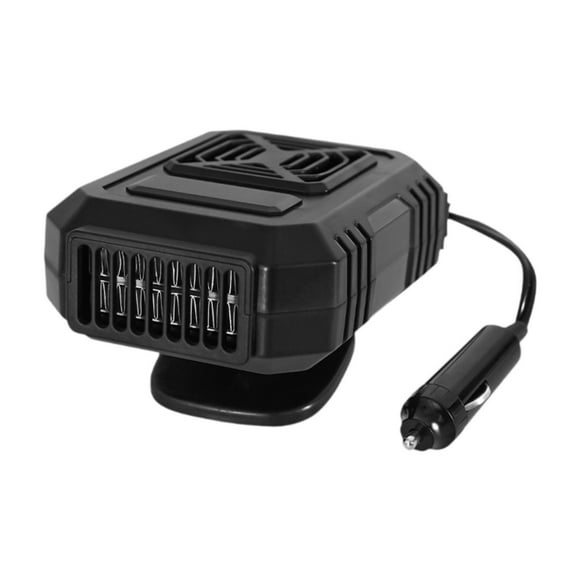 Calentador de coche,Calentador portátil para coche con descongelador,desempañador y función antivaho.,Ventilador desempañador de calentamiento rápido de 12 V para parabrisas de