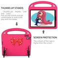 thumbnail image 2 of Kids Case for iPad 9.7 2018/2017/iPad Air 2/1/Pro 9.7, Lightweight EVA Shockproof Convertible Handle Stand Bow-knot Cute Case for iPad 9.7 Inch 2018 (6th Generation)/2017 (5th Generation),Rose, 2 of 6