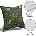 thumbnail image 7 of GZHJMY Green Plants Pillow Covers 18x18 - Sping Summer Herbs Throw Pillow Covers Set of 2 Decorative Natural Wilflowers Leaves Cushion Pillowcase Sofa Square Print for Sofa Bedroom Home Decor, 7 of 7