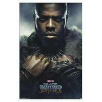 Marvel Cinematic Universe - Black Panther - M'Baku One Sheet Wall Poster, 14.725" x 22.375", Framed