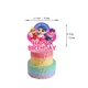 thumbnail image 1 of Vajilla para fiesta de cumpleaños True and the Rainbow Kingdom, pancarta para pastel, bandera desechable para colgar, globos True, decoración de cumpleaños, 1 of 2