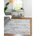 thumbnail image 3 of Unique Loom Finsbury Collection Area Rug - Anne (7' x 10' Rectangle Gray/Beige), 3 of 12