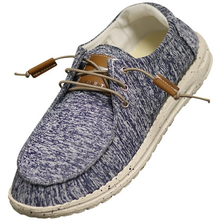 

NORTY Womens Slip on Loafer Adult Lace-Up Boat Shoes Size 9