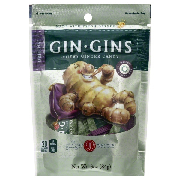 Ginger People Original Ginger Chews 3oz Bag []
