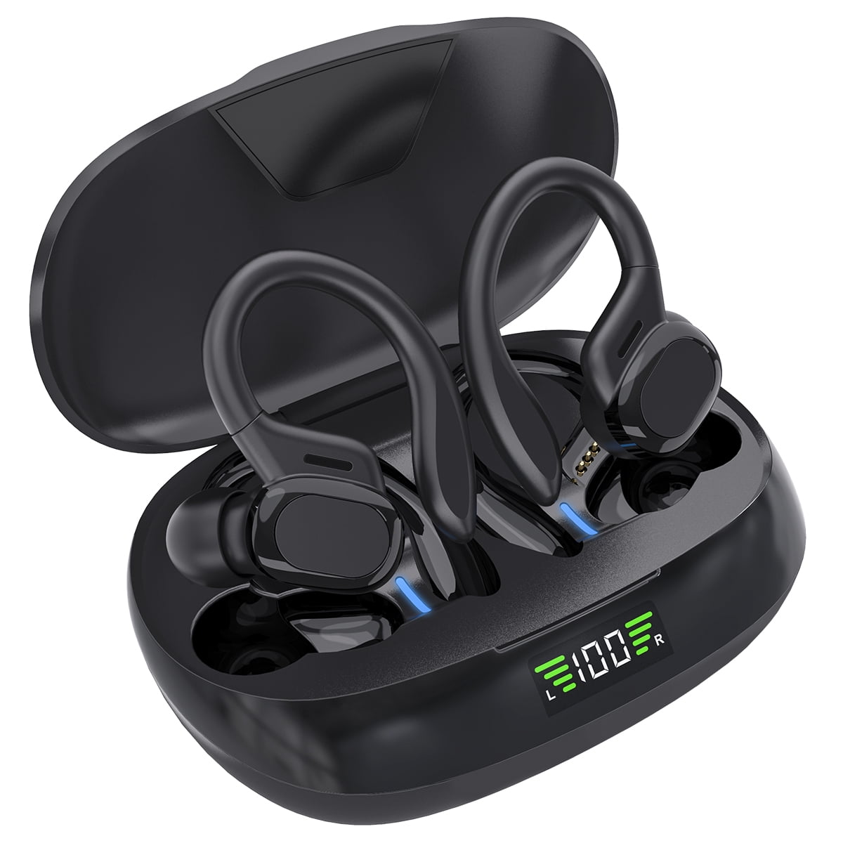 Headphones, True IPX5 Waterproof earbuds Builtin Mic in Ear Sports