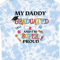 thumbnail image 4 of Inktastic My Daddy Graduated and I'm Super Proud Boys or Girls Toddler T-Shirt, 4 of 5