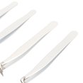 thumbnail image 5 of M Buder Eyelash Extension Tweezers Kit 4-Piece Stainless Steel High Accuracy False Lash Tweezer Set with Box for Salon and Home Use (7.08 inches / 18 cm), 5 of 9