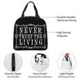 thumbnail image 4 of Never Trust The Living - Beetlejuice Insulated Lunch Bags Waterproof Picnic Bags Lunch Tote for Woman Work Children School, 4 of 5