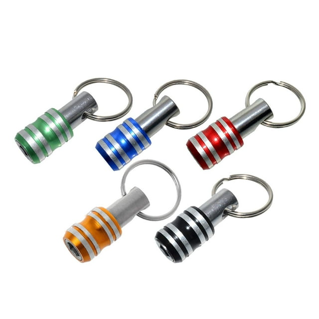 Portátil 1/4 "Adaptador de soporte de puntas de destornillador de vástago hexagonal de liberación rápida Cambio fácil, para la mayoría destorni 5 piezas shamjiam bits de destornillador