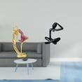 thumbnail image 2 of Estatua De Bailarina De Ballet, Pensadora, Escultura Abstracta De Resina, Figura Artística, Decoración Moderna Para El Hogar, Escritorios De Oficina, Dormitorio, Estante, Regalo, 2 of 8