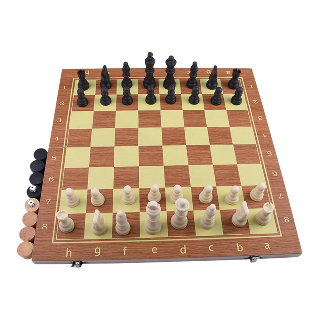 Foldable Chess Board Mats Indoor Outdoor Children Chess Game Accessories AL 