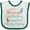White and Green, variant on Inktastic Teacher Like Mommy Boys or Girls Baby Bib