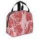 thumbnail image 2 of Easygdp Red Meat Bolsa Térmica Premium - Tela Oxford Impermeable, Gran Capacidad, Bolsillo Frontal, Unisex para Trabajo, Escuela, Actividades al Aire Libre y Picnics, 2 of 8