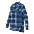 thumbnail image 2 of Burnside Women�'s Yarn-Dyed Long Sleeve Flannel Shirt, 2 of 5