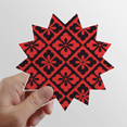 thumbnail image 1 of Japan Traditional Culture Sun Vinyl Sticker Luggage Graffiti Flower Decal, 1 of 3