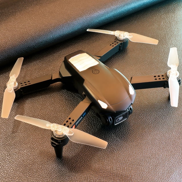 RC Quadcopter Dual Camera RC Aircraft One-button Takeoff (1Battery GL Black)