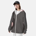 thumbnail image 3 of Balery Vinyl Records Sudadera ligera de manga larga con capucha y protección solar UPF 50+ para hombre y mujer, ideal para pesca y running-Large, 3 of 7