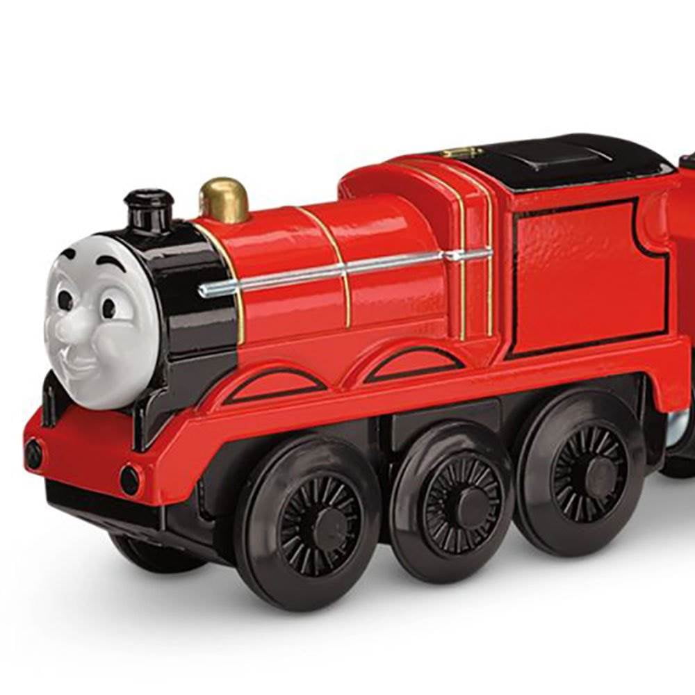 Railway James Battery Operated Wooden Thomas Trains Fisher Price