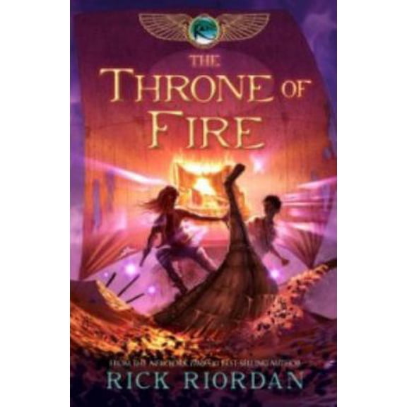 Pre-Owned The Throne of Fire (The Kane Chronicles, Book 2) (Paperback) 9780545497282