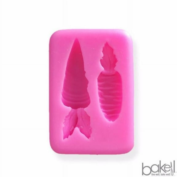 Carrot Silicone Mold, 2.5 x 1.5 Inches | Bakell