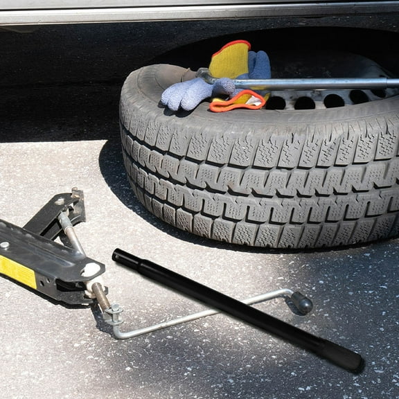 BESTONZON Cars Jack Part Floor Jack Handle Plastic Car Lift Accessory Ergonomic Design 2Pcs