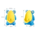 thumbnail image 3 of Orinal Macarena Orinal de rana para niños Azul, 3 of 8