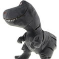 thumbnail image 3 of Peluche de dinosaurio grande y lindo del Jurásico T-Rex para niños, regalo de cumpleaños, Navidad y Año Nuevo, color gris, 40 cm, 3 of 8